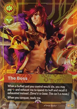 Sett, The Boss - Origins
