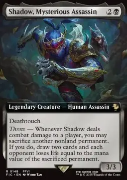 Shadow, Mysterious Assassin - Commander