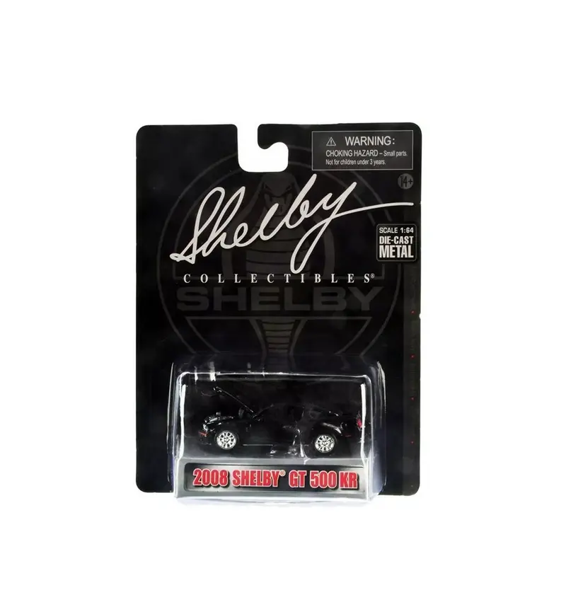 Shelby Collectibles - 2008 Shelby GT 500 KR Black - Scala 1/64