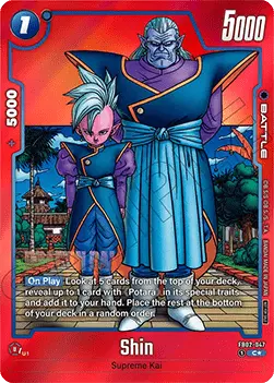 Shin (FB02-047) - Unnumbered Promos [Fusion World] (Common) [FWUP-FB02-047]