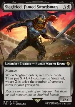 Siegfried, Famed Swordsman - Commander