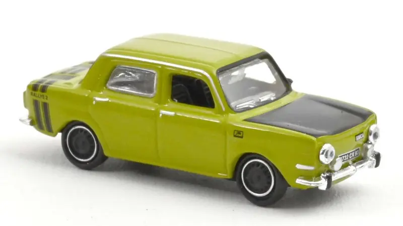 SIMCA 1000 RALLYE 2 1974 ACID GREEN 1