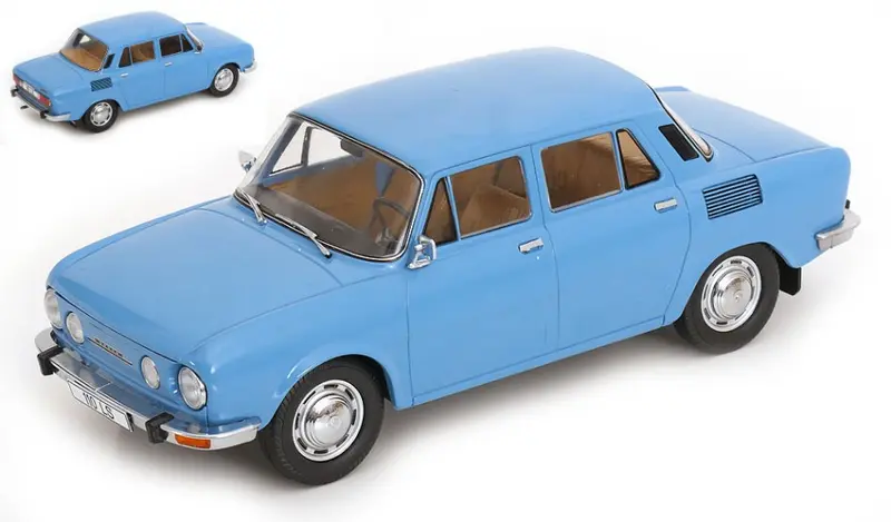 SKODA 100 1969 LIGHT BLUE 1