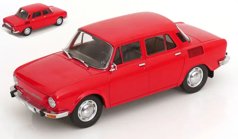 SKODA 100 1969 RED 1