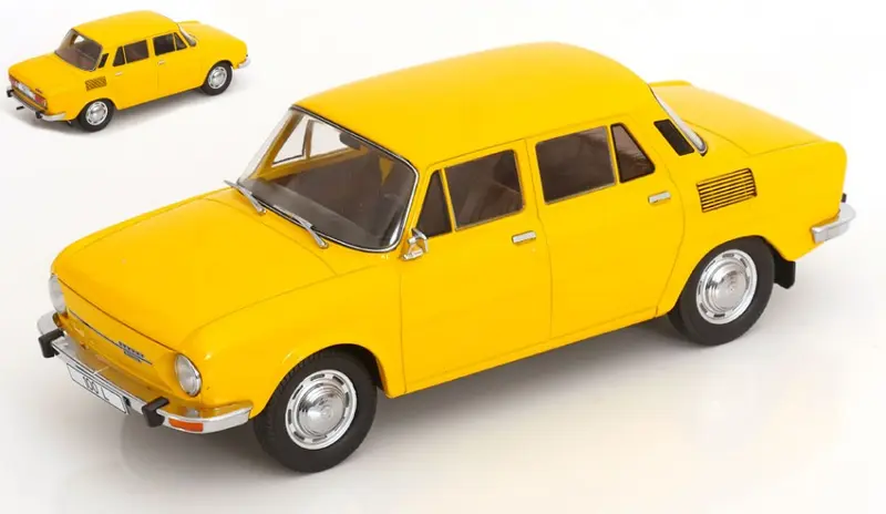 SKODA 100 1969 YELLOW 1