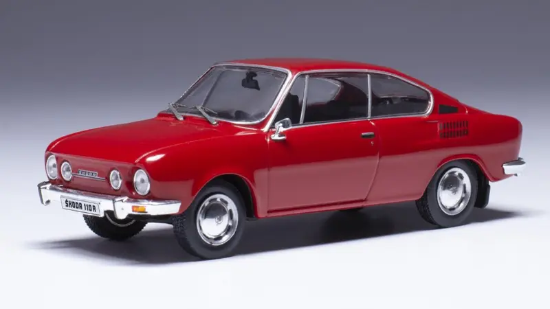 SKODA 110R 1978 RED 1