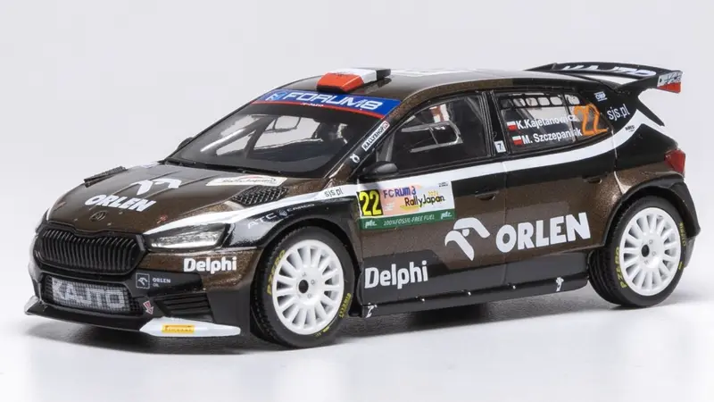 SKODA FABIA N.22 RALLY2 JAPAN 2024 KAJETANOWICZ-SZCZEPANIAK 1