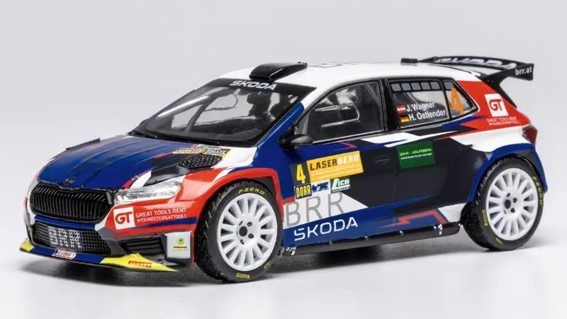 SKODA FABIA RALLY2 N.4 LAVANTTAL RALLY 2024 J.WAGNER-H.OSTLENDER 1
