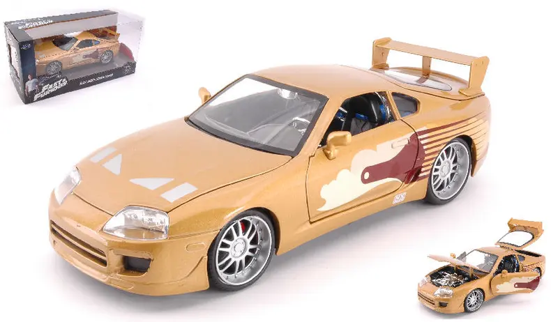 SLAP JACK'S TOYOTA SUPRA  FAST & FURIOUS GOLD 1