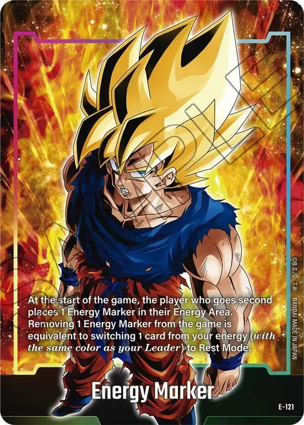 "Son Goku" Energy Marker E-121 [ Inglese / Giapponese ]