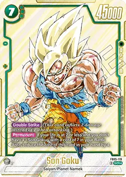 Son Goku (FB05-119) - Manga Booster 01 [Fusion World] (Secret Rare) [SB01-FB05-119]