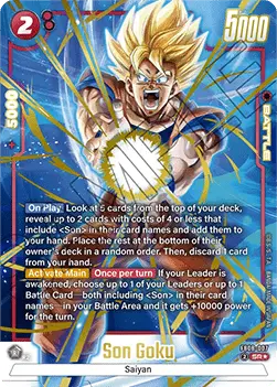 Son Goku (FB08-007) - Saiyan's Pride [Fusion World] (Alternate Art) [FB08-007]