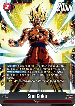 Son Goku (FB10-011)  (V.1 - Super Rare) - Cross Force [Fusion World] (Super Rare) [FB10-011]