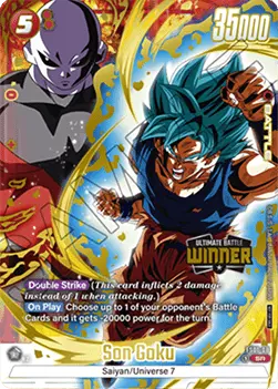 Son Goku (FS01-08) - Special Tournament Promos [Fusion World] (Super Rare) [STPFW-FS01-08]