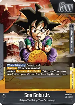Son Goku Jr. // Son Goku Jr. (FB08-097) - Saiyan's Pride [Fusion World] (Alternate Art) [FB08-097]
