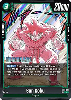 Son Goku (SB01-023) - Manga Booster 01 [Fusion World] (Rare) [SB01-023]