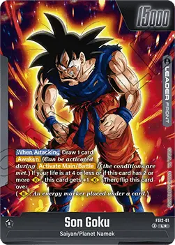 Son Goku // Son Goku (FS12-01) - Starter Deck