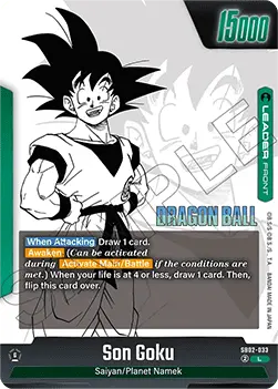 Son Goku // Son Goku (SB02-033) - Manga Booster 02 [Fusion World] (Leader) [SB02-033]