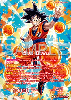 Son Goku // Son Goku, Story of a Forming Wish - Premium Anniversary Box 2024 (Expansion Rare) [EX24-01]