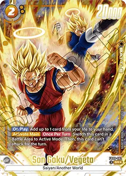Son Goku/Vegeta (FB09-082) - Dual Evolution [Fusion World] (Alternate Art) [FB09-082]