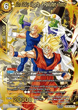 Son Goku, Vegeta, & Paikuhan, Trinity - Three Glorious Fighters (Feature Rare) [BT30-148]