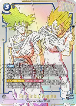 Son Goku/Vegeta (ST01-024) - Story Booster 01 [Fusion World] (Alternate Art) [ST01-024]