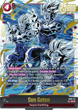 Son Goten (FB08-121) - Saiyan's Pride [Fusion World] (Secret Rare) [FB08-121]