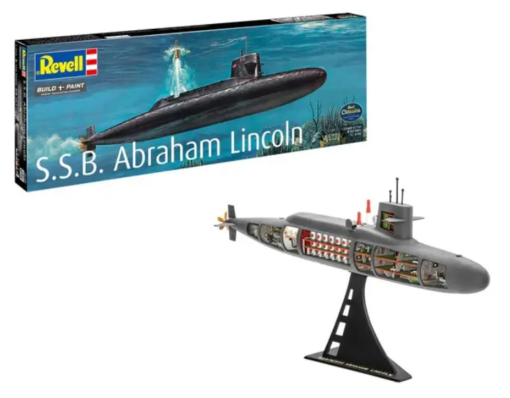 SOTTOMARINO S.S.B. ABRAHAM LINCOLN KIT 1