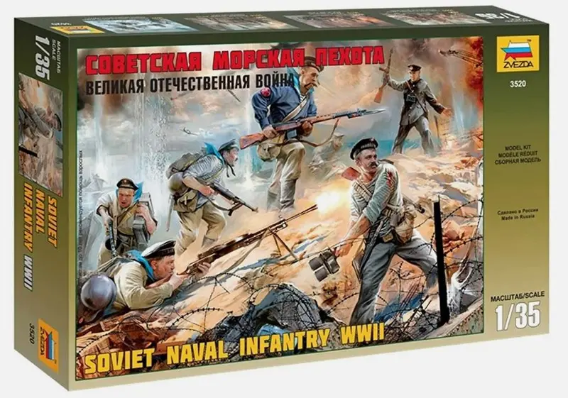 SOVIET NAVAL INFANTRY WWII KIT 1
