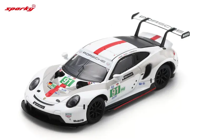 Spark Model - Porsche 911 RSR-19 #91 Porsche GT Team Winner LMGTE Pro class 24H Le Mans 2022 - Scala 1/64 Y273