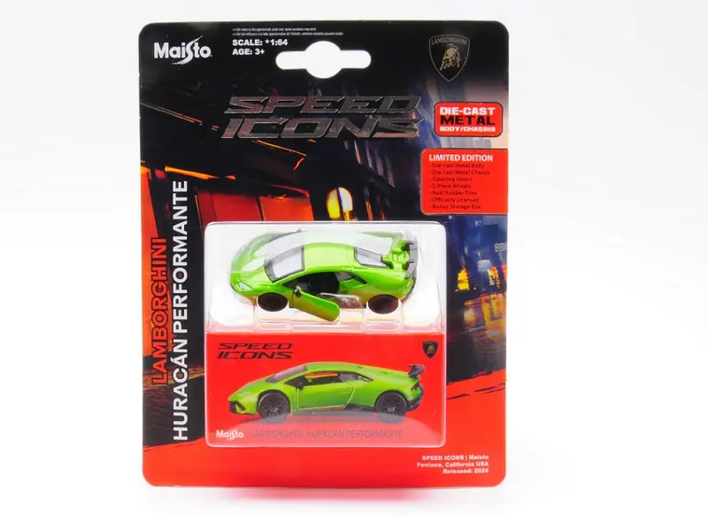 SPEED ICONS LAMBORGHINI HURACAN PERFORMANTE GREEN 1