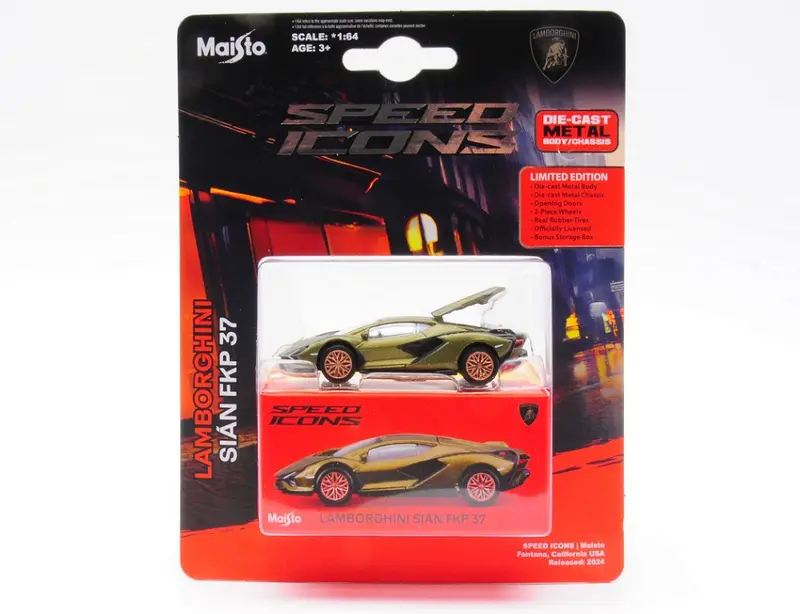 SPEED ICONS LAMBORGHINI SIAN FKP 37 METALLIC GREEN 1