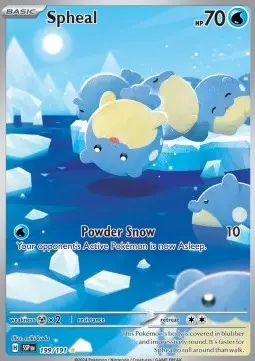 Spheal - Scintille Folgoranti (Illustration Rare) [SSP-199]