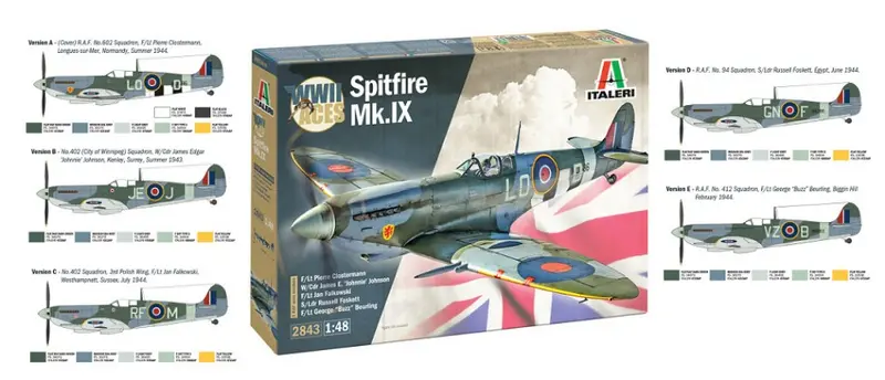SPITFIRE Mk.IX Aces KIT 1