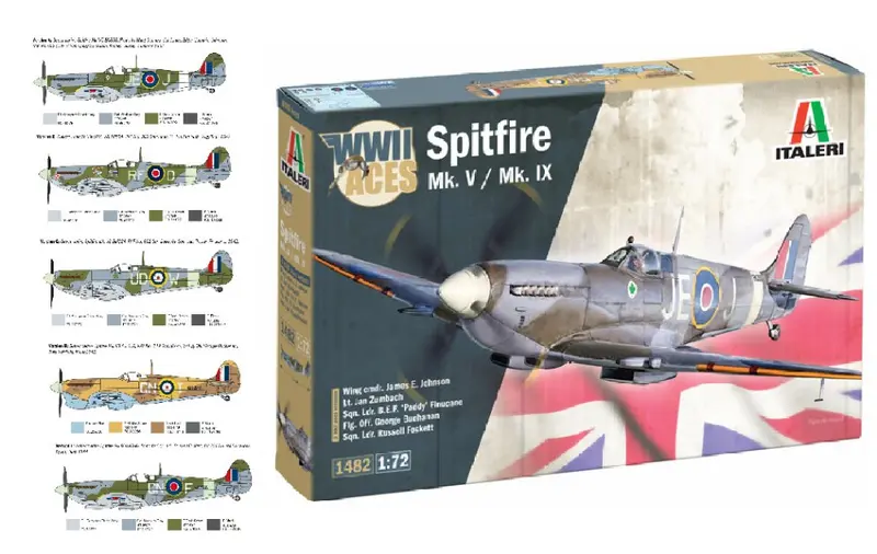 SPITFIRE Mk.V / Mk.IX ACES KIT 1