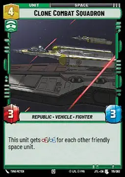 Squadriglia da Combattimento Clone - Salto nell'Iperspazio (Uncommon) [JTL-115]