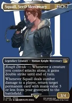 Squall, Mercenario SeeD - FINAL FANTASY