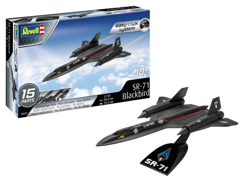 SR-71 BLACKBIRD (EASY-CLICK SYSTEM) KIT 1