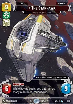 Starhawk, Prototipo Di Nave Da Battaglia - Salto nell'Iperspazio