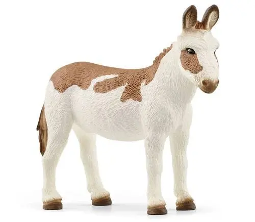 STATUINA STATUE 3D ASINO AMERICANO PEZZATO SCHLEICH SCH13961
