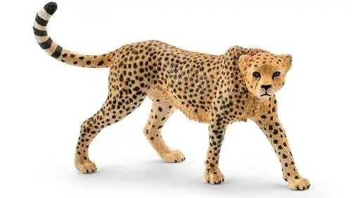 STATUINA STATUE 3D GHEPARDO FEMMINA SCHLEICH SCH14746 DIE CAST