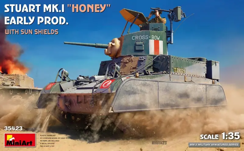 STUART Mk.I HONEY EARLY PROD.W/SUN SHIELDS KIT 1