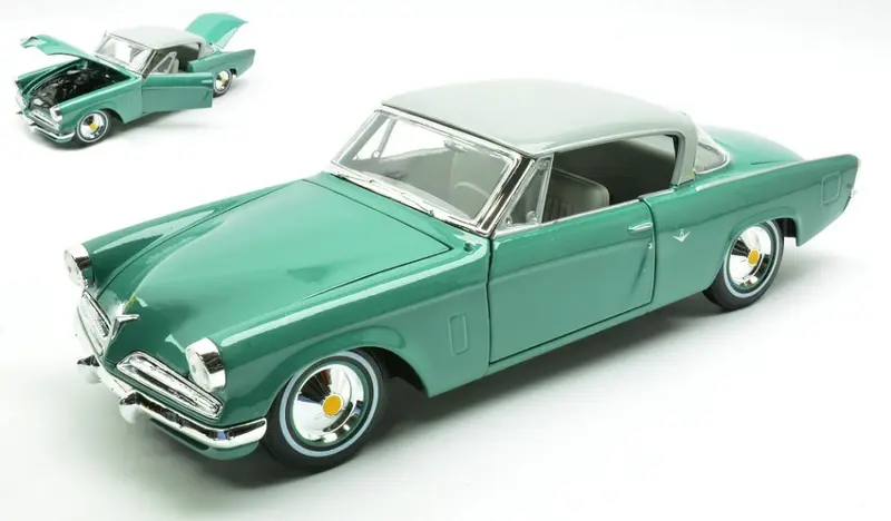 STUDEBAKER STARLINER 1953 GREEN 1