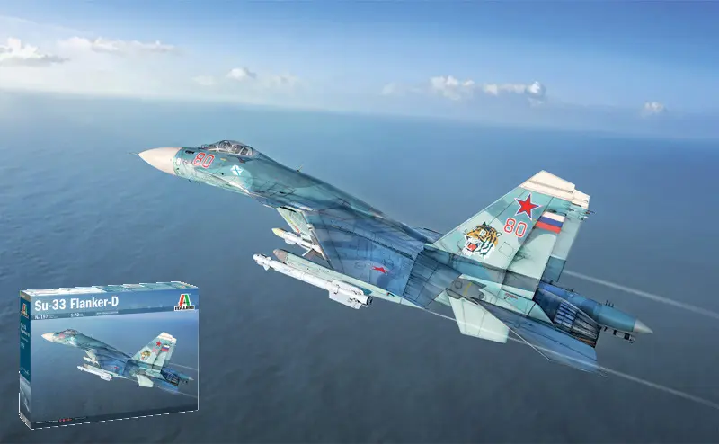 SU 33 SEA FLANKER KIT 1