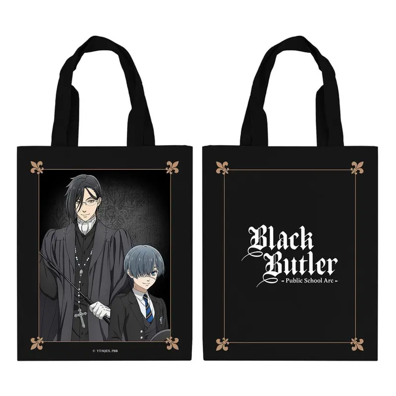 SU ORDINAZIONE Black Butler Tote Bag Ciel & Sebastian