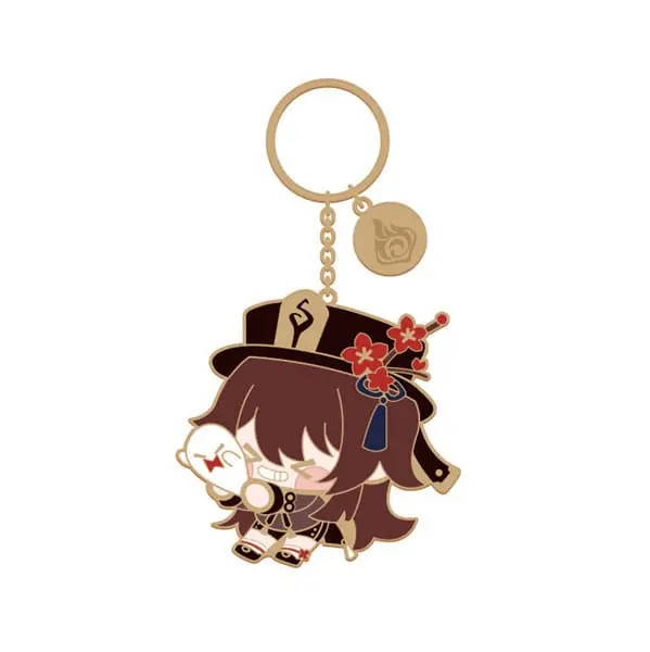 SU ORDINAZIONE Genshin Impact Character Metal Keychain Hu Tao
