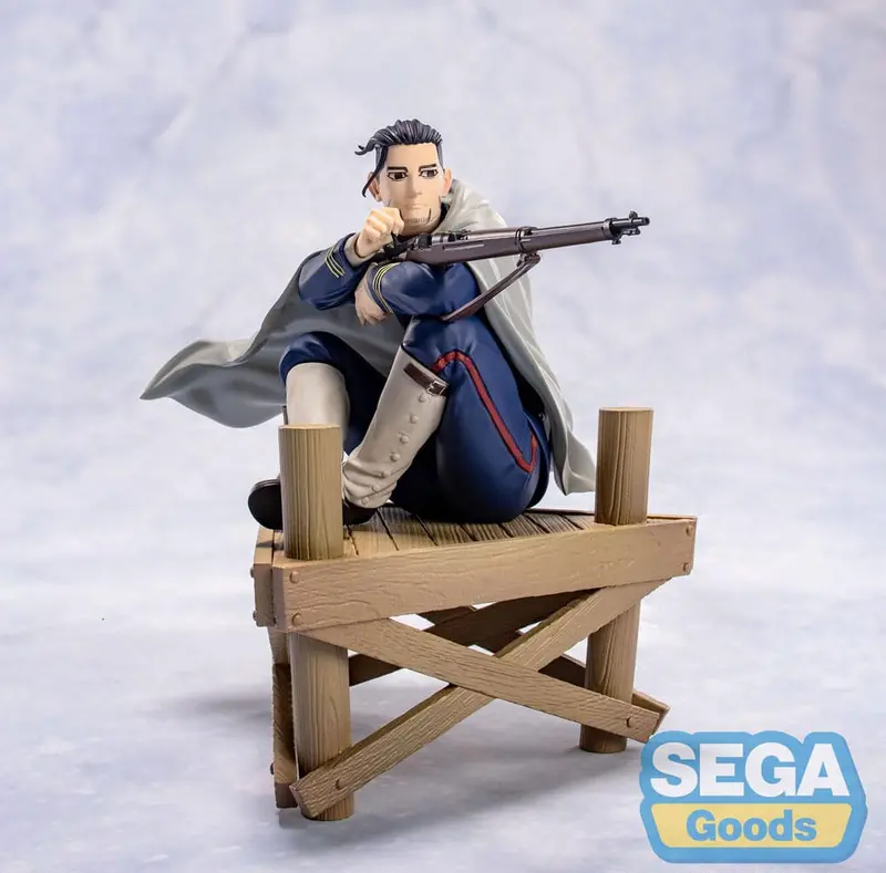 SU ORDINAZIONE Golden Kamuy Xross Link Anime PVC Statue Hyakunosuke Ogata 13 cm ESAURITO