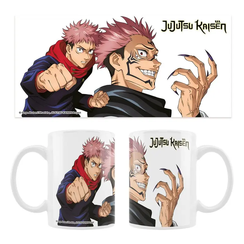 SU ORDINAZIONE Jujutsu Kaisen Ceramic Mug Yuji & Sukuna