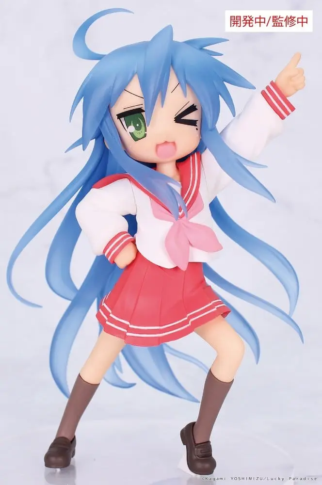 SU ORDINAZIONE Lucky Star Vivit PVC Statue Konata Izumi 13 cm