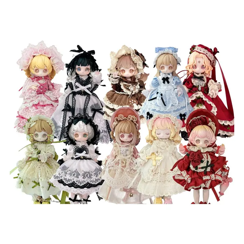 SU ORDINAZIONE Original Character Trading Figures 8-Pack Vintage Treasures - Antique Gift Box 18 cm
